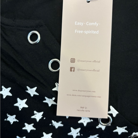 Emory Rose American Flag rocker tshirt - Picture 6 of 6